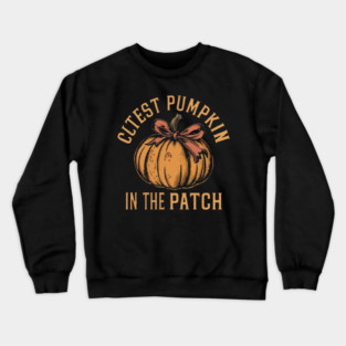 Halloween for girls pumpkin Crewneck Sweatshirt