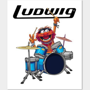 vintage ludwig drums Posters and Art