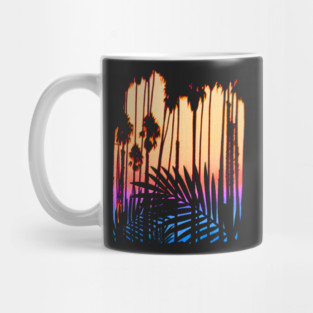 Tropical Paradise Sunset Mug