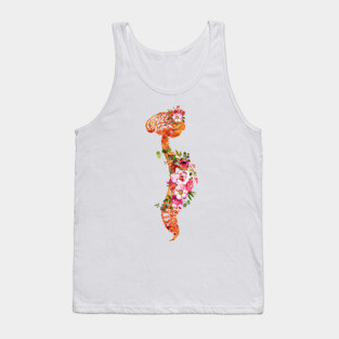 Human Spine Tank Top