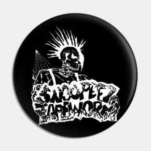 Snoopeez Tapeworm Pin