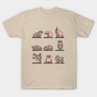Hippo Yoga T-Shirt