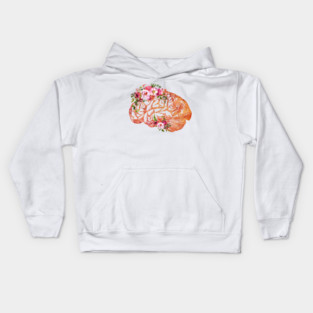 Human Brain Kids Hoodie