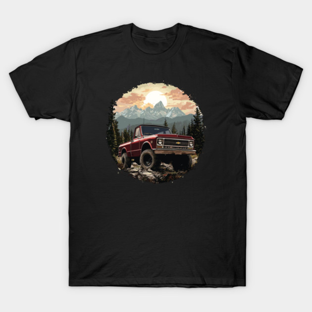 72 Chevy Pickup T-Shirt by Kid Relic