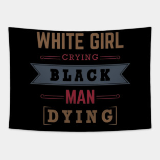 Black Man  Dying Tapestry
