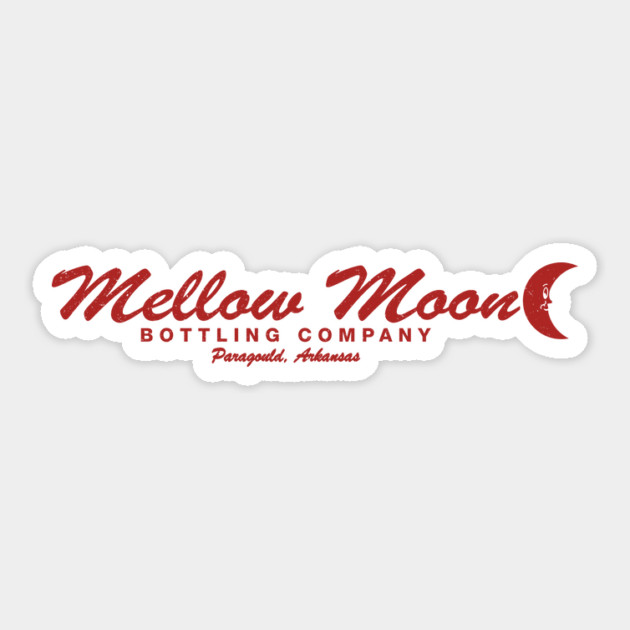 Mellow Moon Bottling Company Sticker by rt-shirts