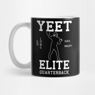 Yeet Elite Quarterback Football Fan Mug