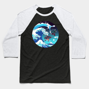 Breath of the Great Wave Baseball T-Shirt