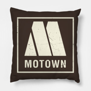 Brown Motown Pillow