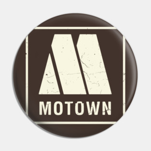 Brown Motown Pin
