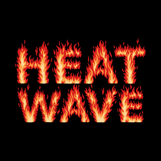 Flames Font Heat Wave Fiery Personality by The WYLD Tribe