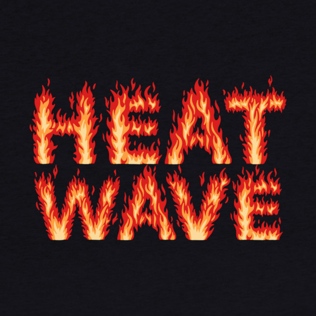 Flames Font Heat Wave Fiery Personality by The WYLD Tribe