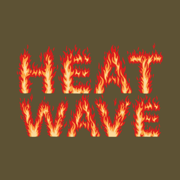 Flames Font Heat Wave Fiery Personality by The WYLD Tribe