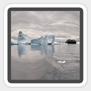 Iceberg ship Sticker