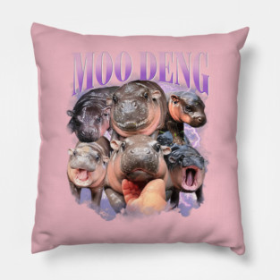 Moo Deng Pillow