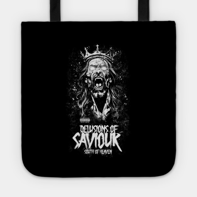 DELUSIONS OF SAVIOUR Tote by artslaves