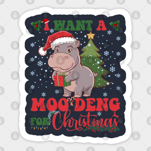 Moo Deng Sticker by JessArty