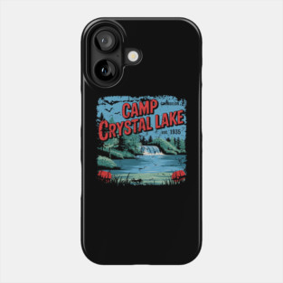 VINTAGE CAMP CRYSTAL LAKE COUNSELOR EST 1935 Phone Case