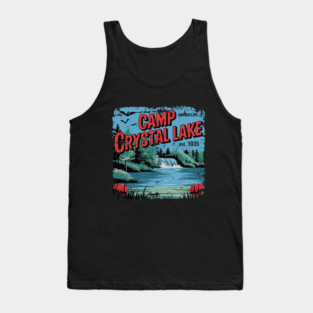 VINTAGE CAMP CRYSTAL LAKE COUNSELOR EST 1935 Tank Top