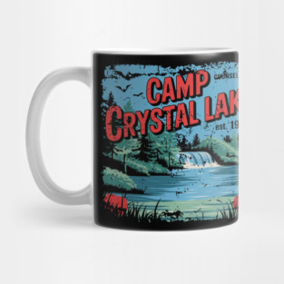 VINTAGE CAMP CRYSTAL LAKE COUNSELOR EST 1935 Mug