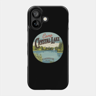 RETRO CAMP CRYSTAL LAKE COUNSELOR - FRIDAY THE 13TH Phone Case
