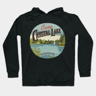 RETRO CAMP CRYSTAL LAKE COUNSELOR - FRIDAY THE 13TH Hoodie