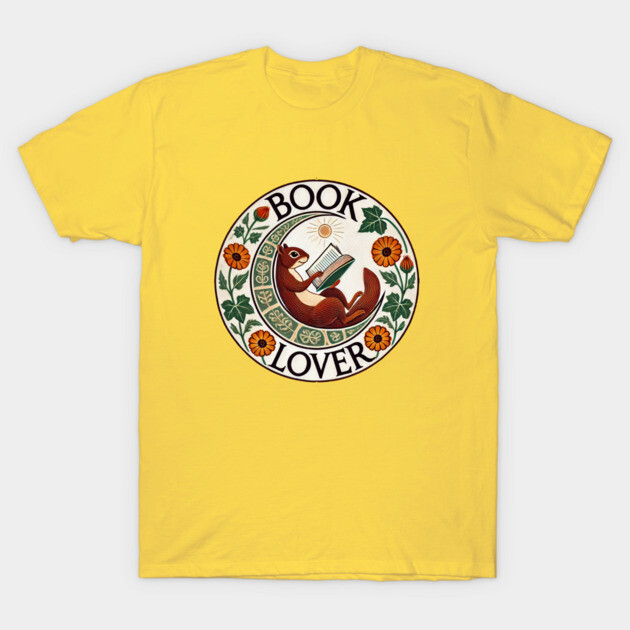 Book Lover T-Shirt by Labyrinth