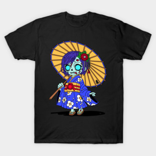 Cute Japanese Zombie T-Shirt