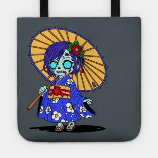 Cute Japanese Zombie Tote