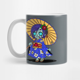Cute Japanese Zombie Mug