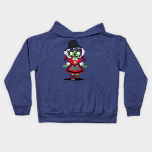 Cute Welsh Zombie Kids Hoodie