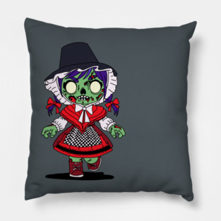 Cute Welsh Zombie Pillow