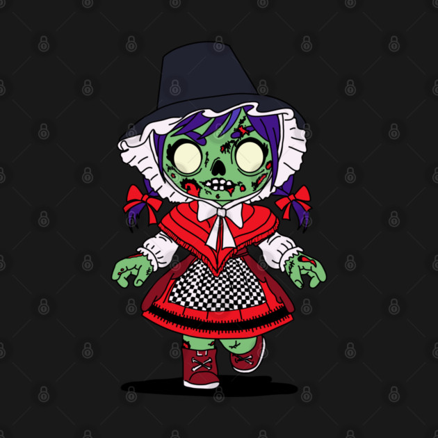 Cute Welsh Zombie by H. R. Sinclair