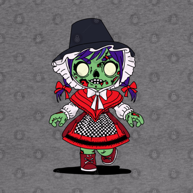 Cute Welsh Zombie by H. R. Sinclair