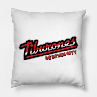 Tiburones - Seven City (R) Pillow