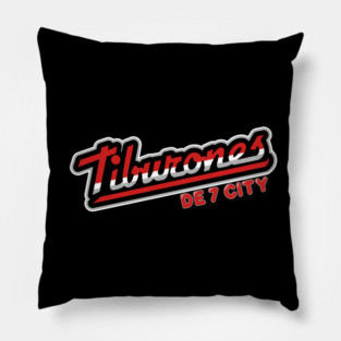 Tiburones - 7 City (R) Pillow