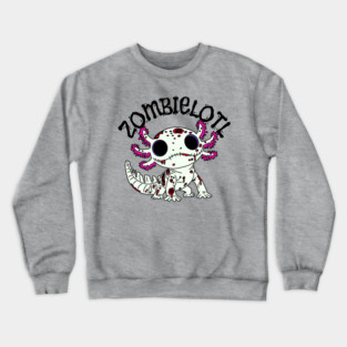 Zombie Axolotl Crewneck Sweatshirt