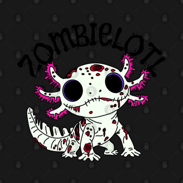 Zombie Axolotl by H. R. Sinclair