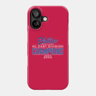 Phillies NL EAST Champs Phone Case