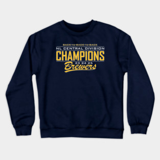 Brewers NL Central Champs Crewneck Sweatshirt