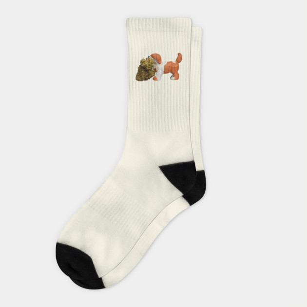 Barkley's Big Bud - Weed Design Socks by MrGreenGenes420