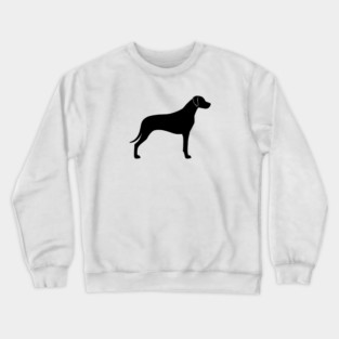 Rhodesian Ridgeback Silhouette Crewneck Sweatshirt