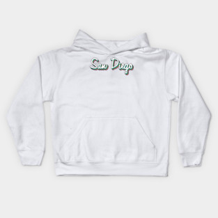 Retro San Diego Kids Hoodie