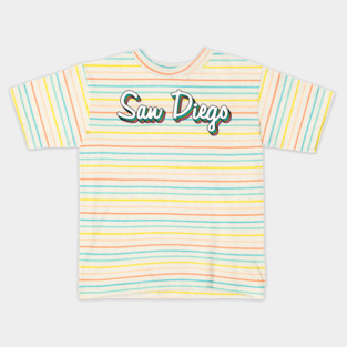 Retro San Diego Kids T-Shirt