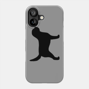 Otterhound Silhouette Phone Case