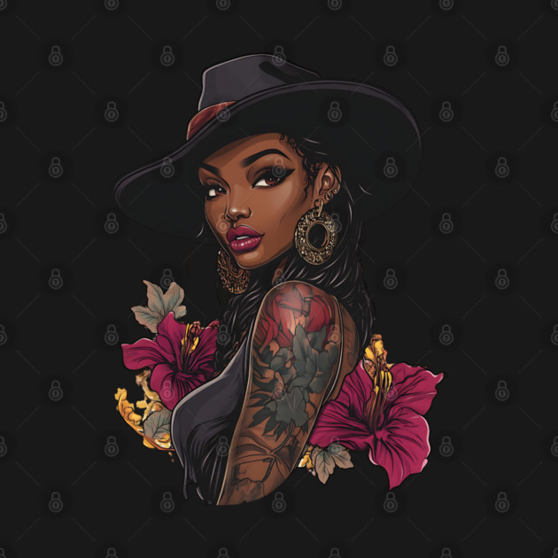 Black Cowgirl by UrbanLifeApparel