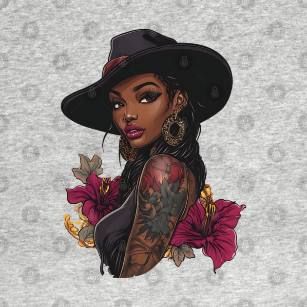 Black Cowgirl by UrbanLifeApparel