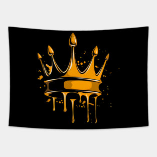 Golden Crown Tapestry