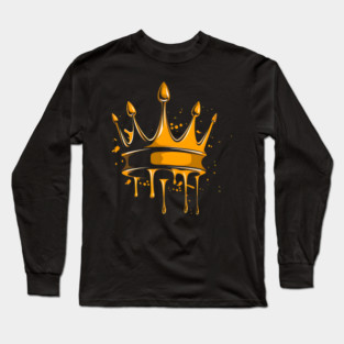 Golden Crown Long Sleeve T-Shirt
