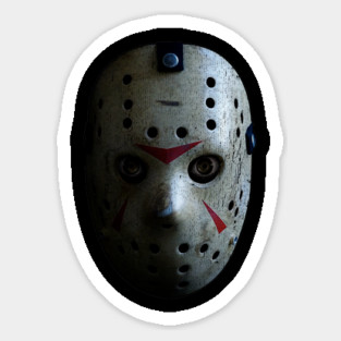 Friday The 13th Jason Mask Sticker
